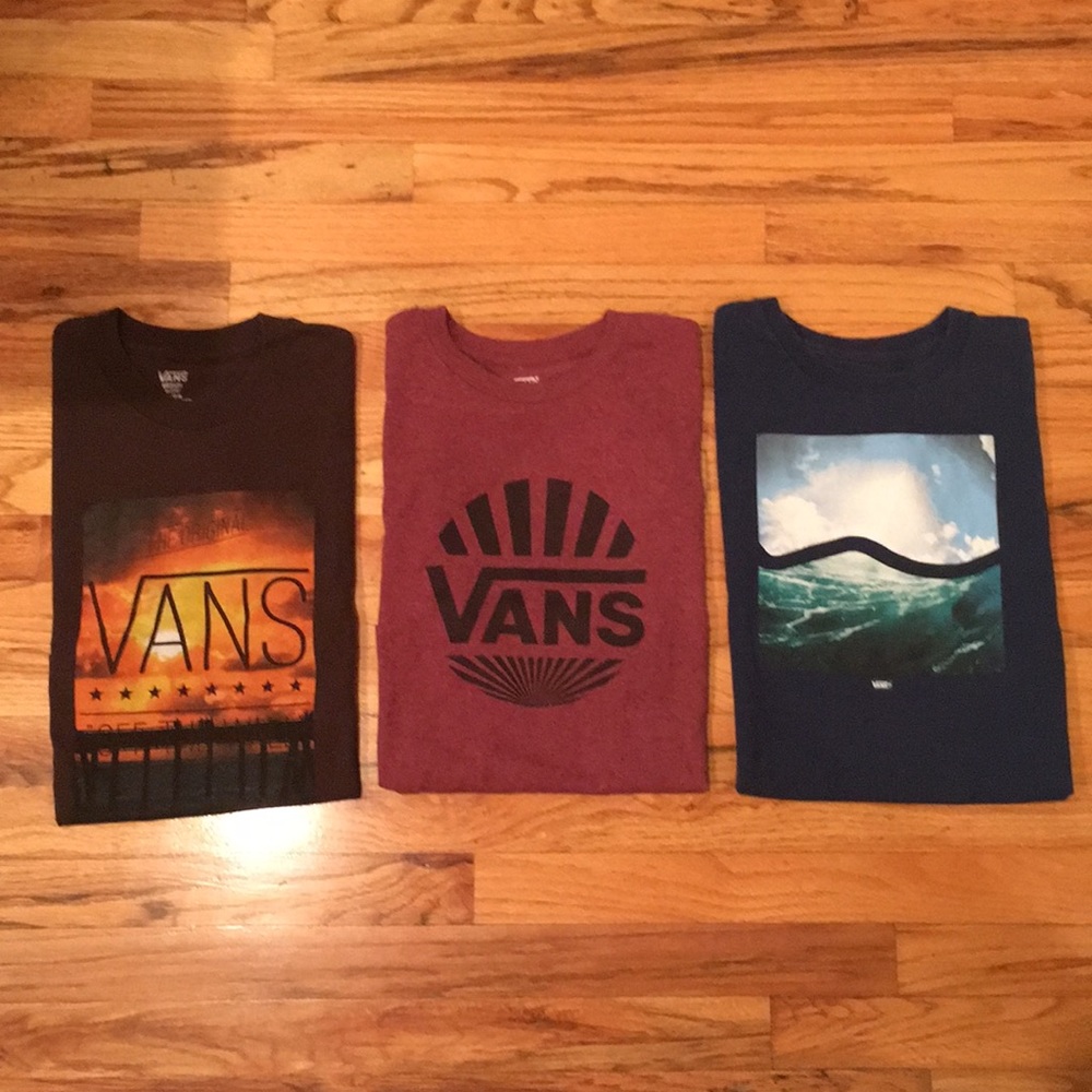 3 VANS Boys Short-sleeve T-Shirts